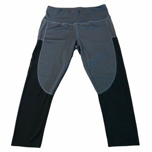 JR2 - WOMENS ATHLETIC CROPPED EQUESTRIAN LEGGINGS SIZE LARGE